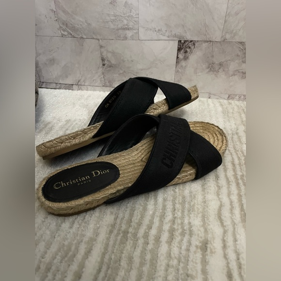 EUC Christian Dior Espadrilles Sandals - Picture 12 of 15